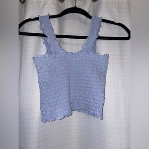 Blue Hollister tank top